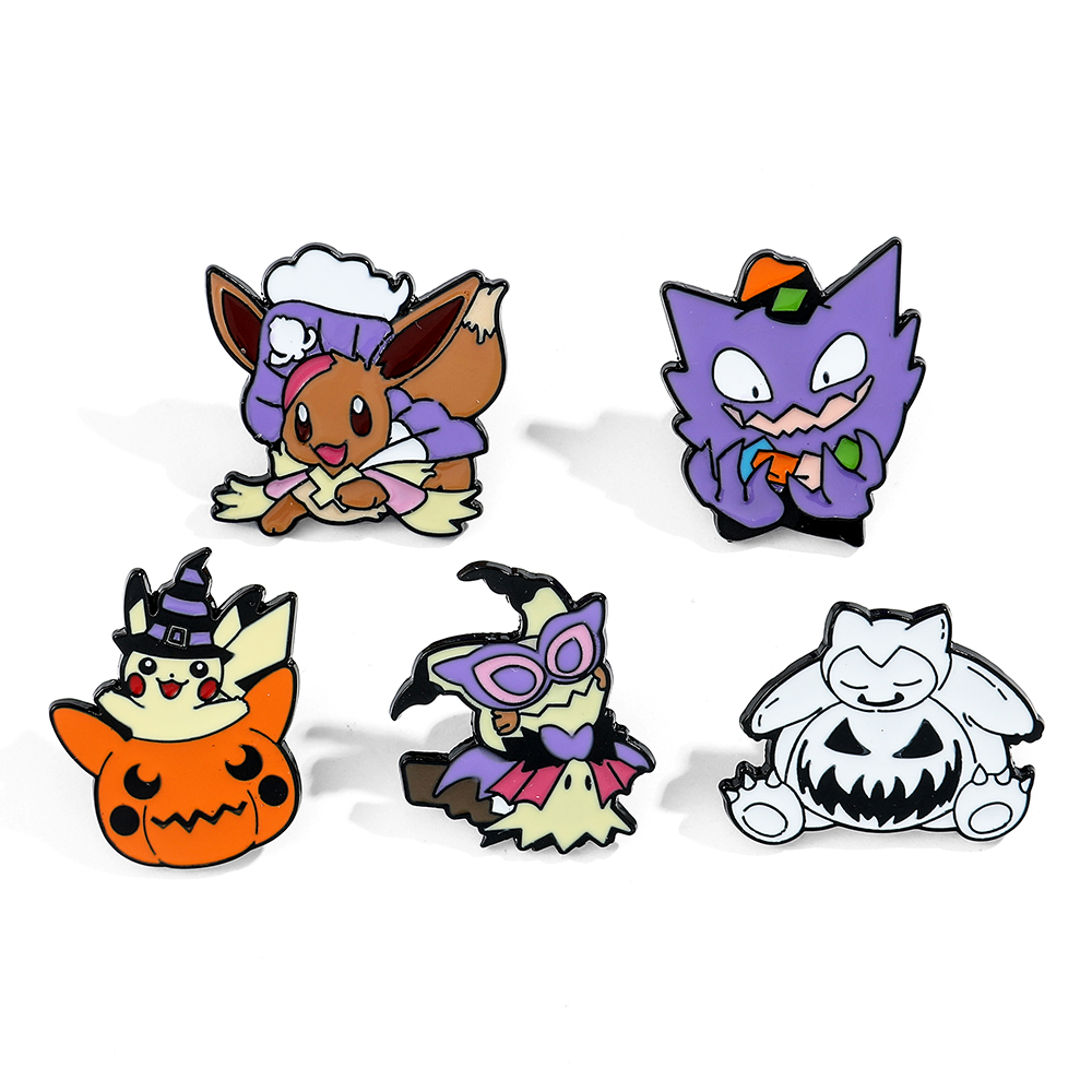 Pokemon Anime Merchandise - Anime Brooch Funny Cartoon Figure Snorlax