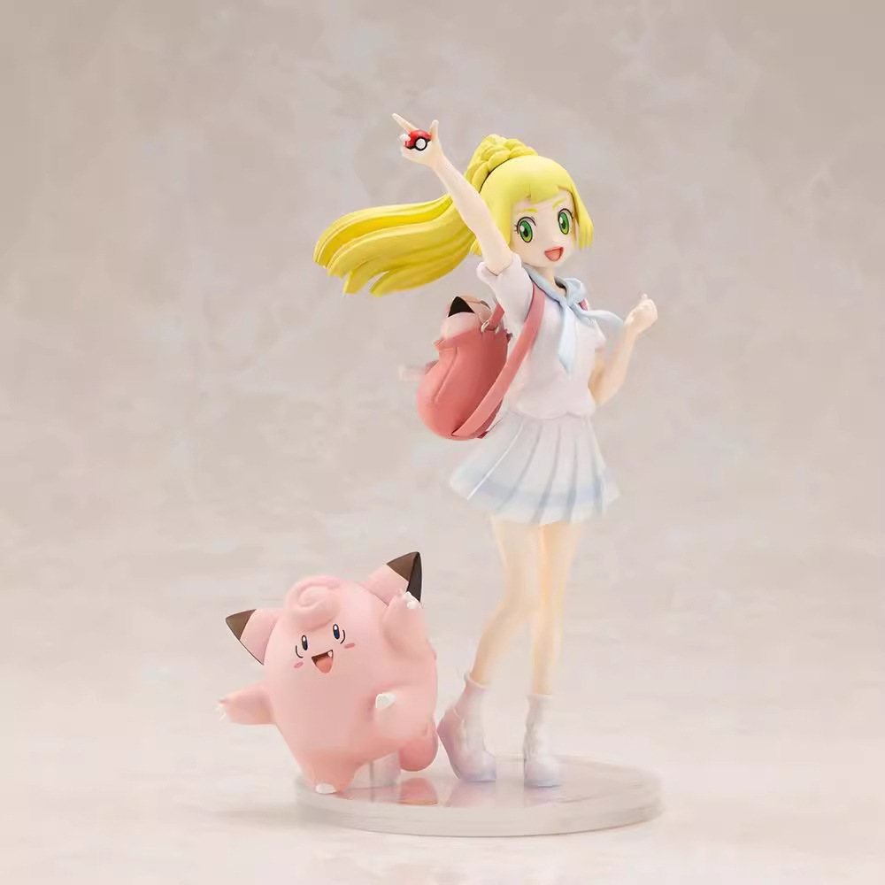 Kawaii Anime Pokemon Lillie &  - Kotobukiya Artfx 评论和价格