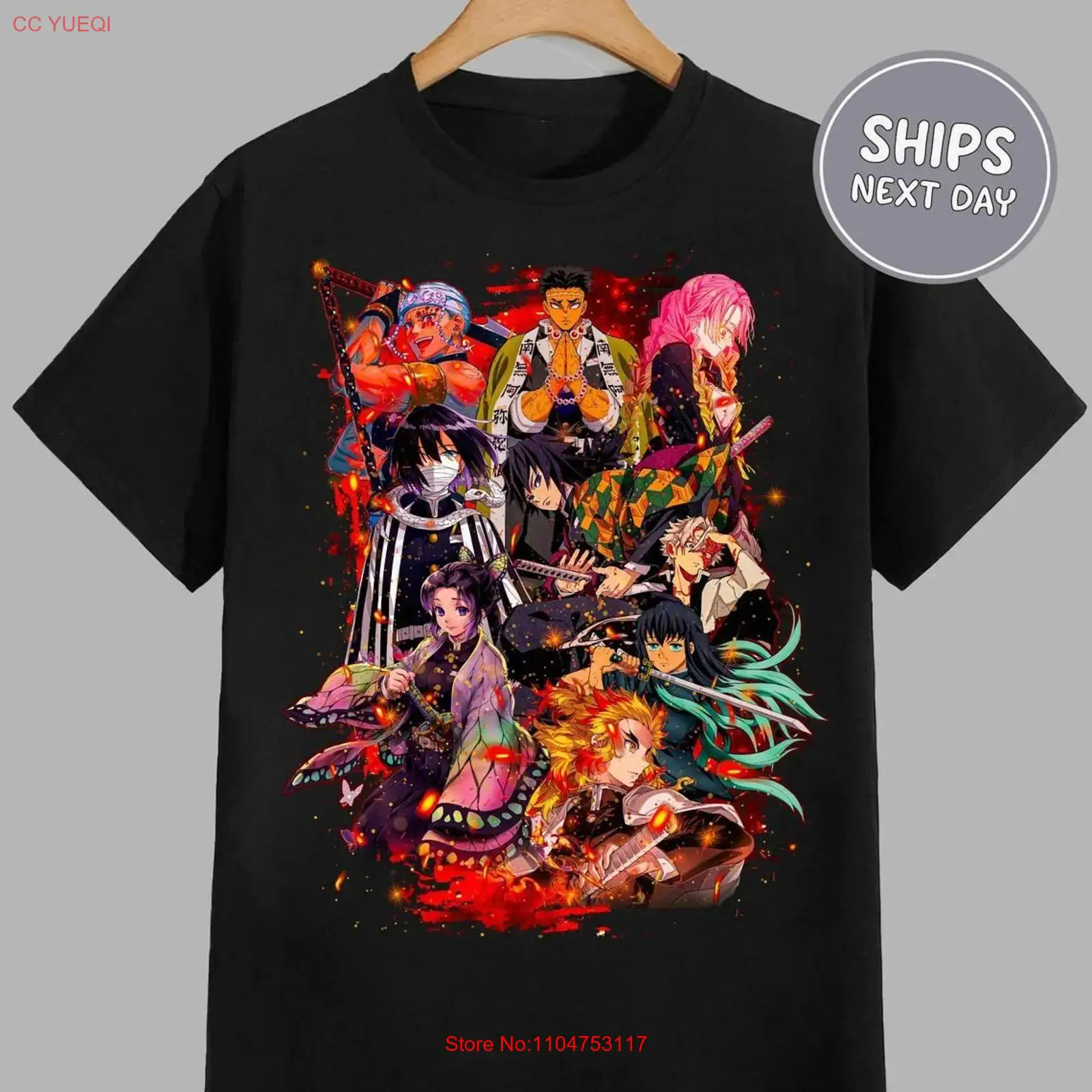 Demon Slay Anime T Shirt Slaye - Anime Merchandise Demon Slayer 评论和价格