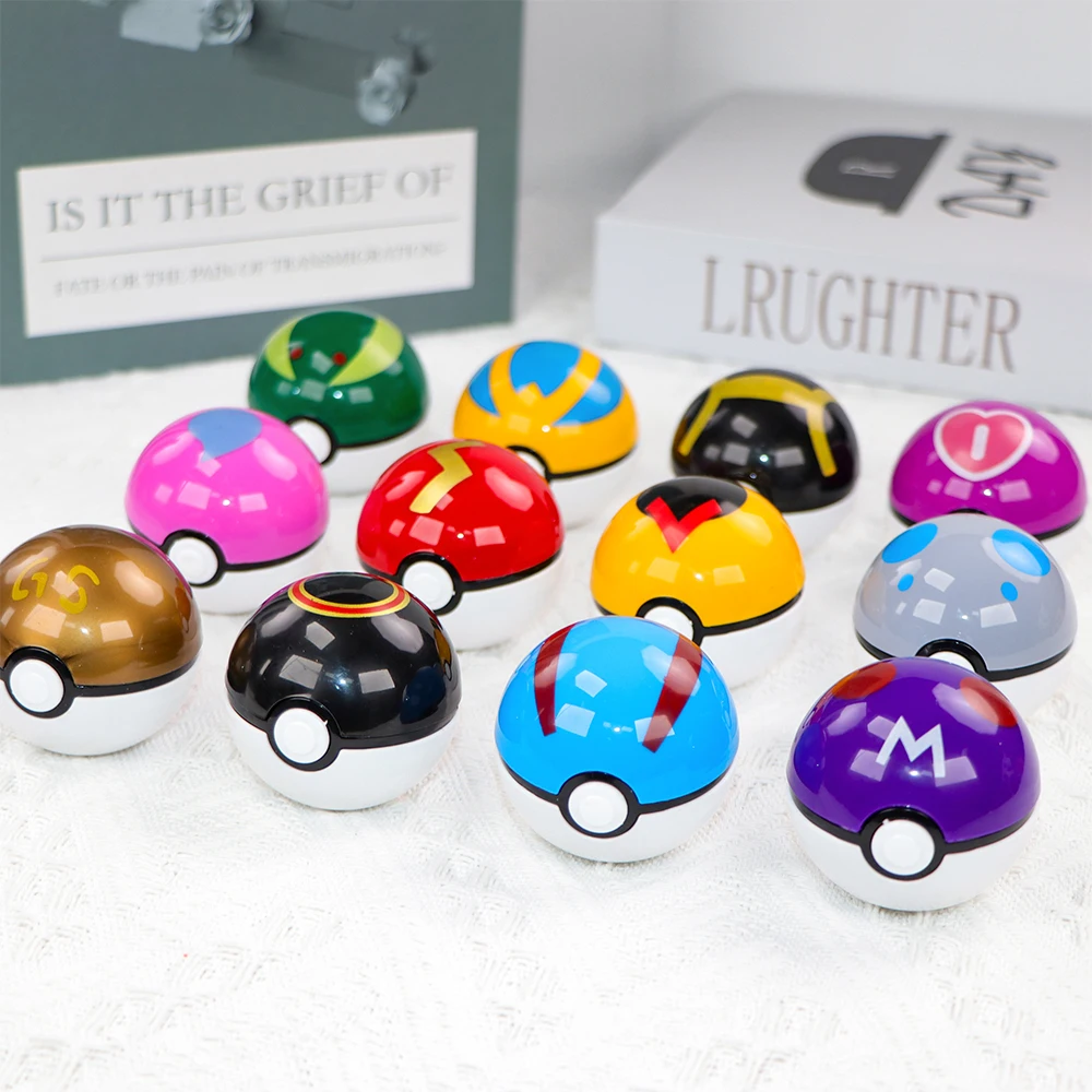 12PCS Pokemon Ball Pokeball Pi - Pokemon Anime Merchandise 评论和价格