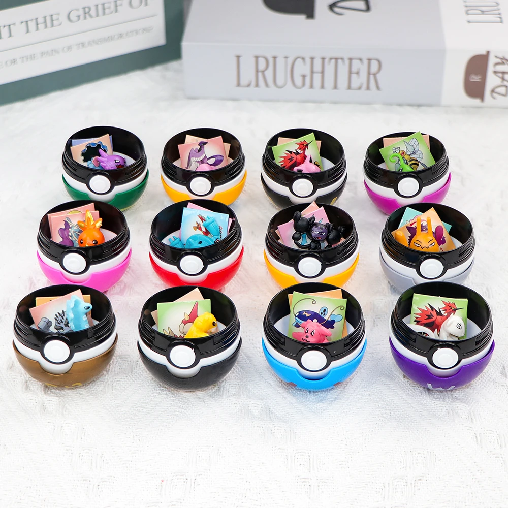 12PCS Pokemon Ball Pokeball Pi - Pokemon Anime Merchandise 评论和价格