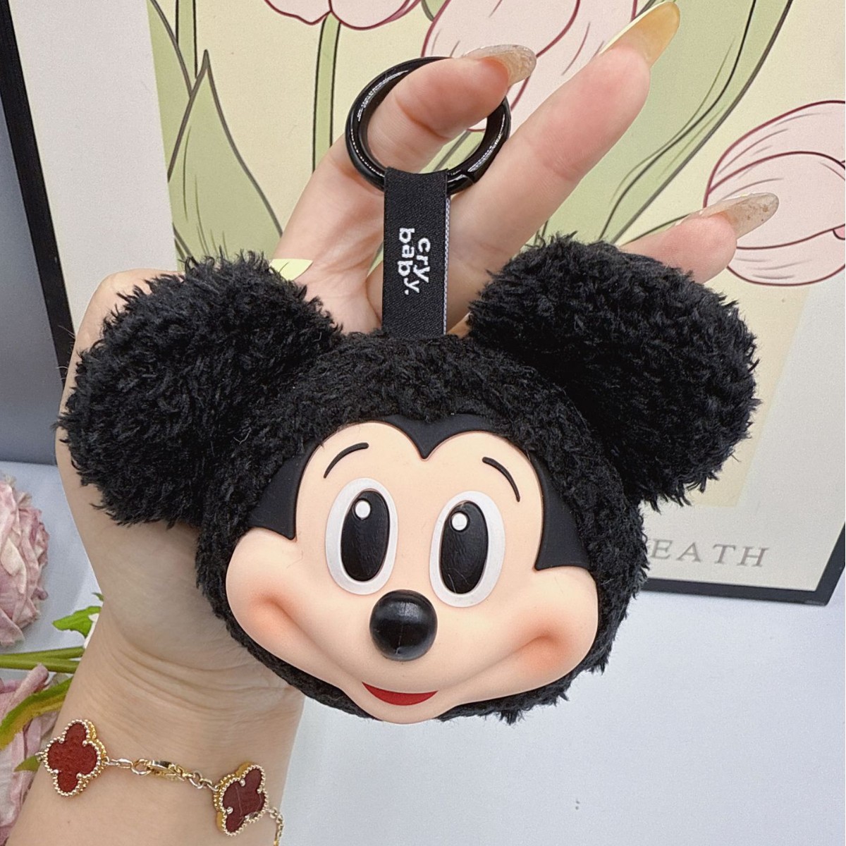 Mickey Minnie Plush Doll Keych - Anime Merchandise Figures 评论和价格