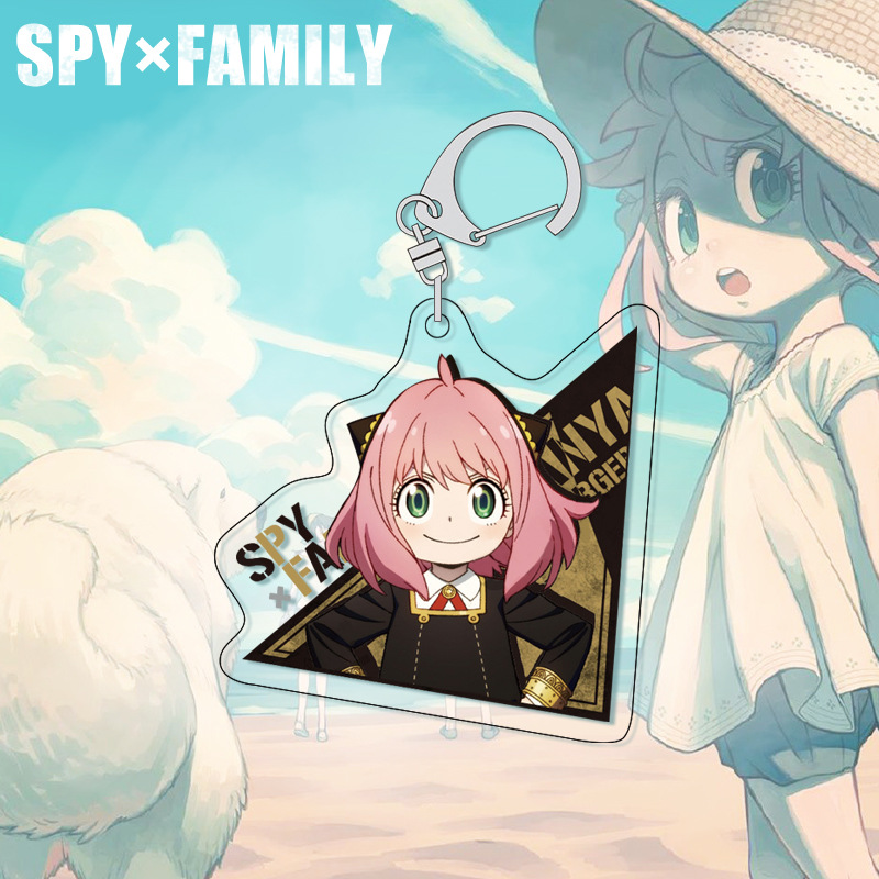 SPY×FAMILY Anya Keychain Acryl - Anime Merchandise Figures 评论和价格