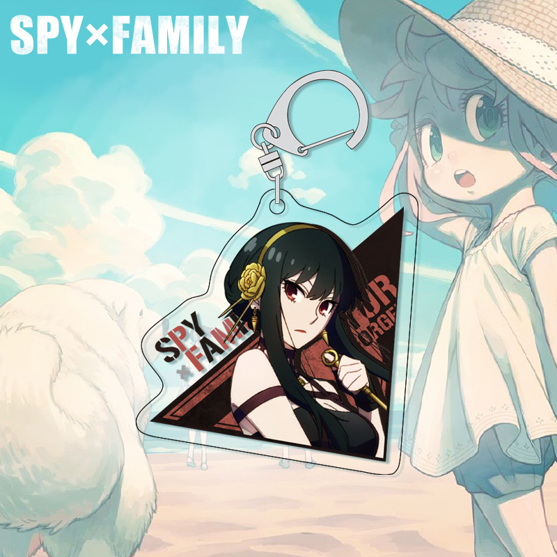 SPY×FAMILY Anya Keychain Acryl - Anime Merchandise Figures 评论和价格