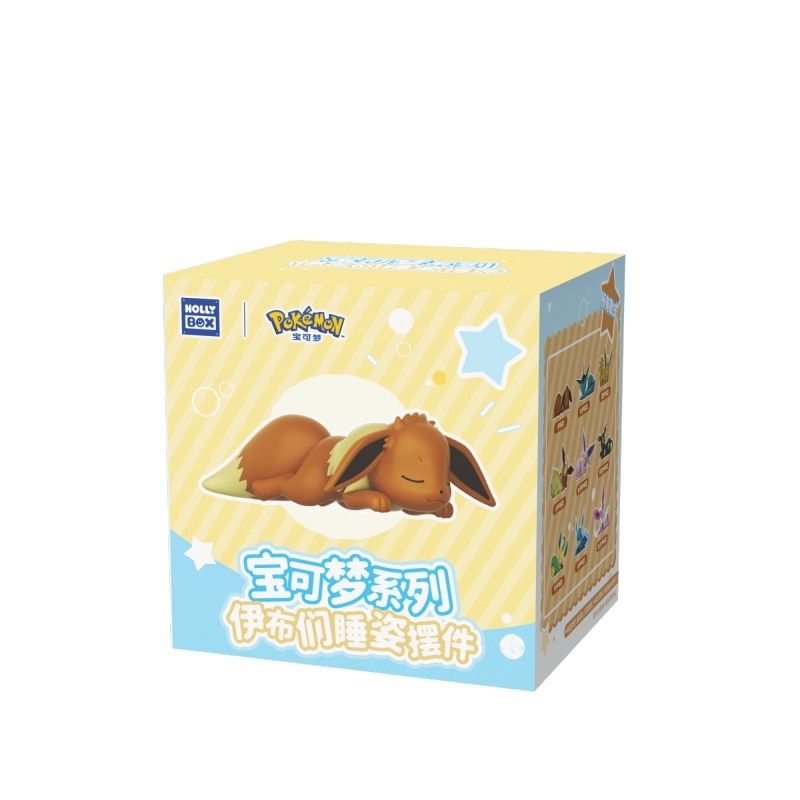 Pokemon Eevee Sleeping Positio - Pokemon Anime Merchandise 评论和价格
