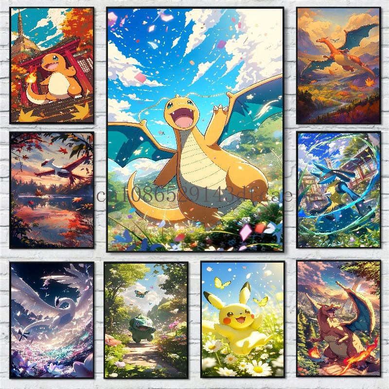 Pokemon Anime Figures Hd Canva - Pokemon Anime Merchandise 评论和价格