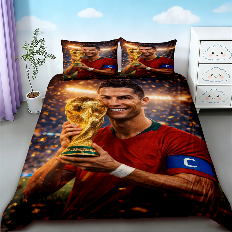 Cristiano Ronaldo Duvet Cover  - Anime Merchandise Demon Slayer 评论和价格