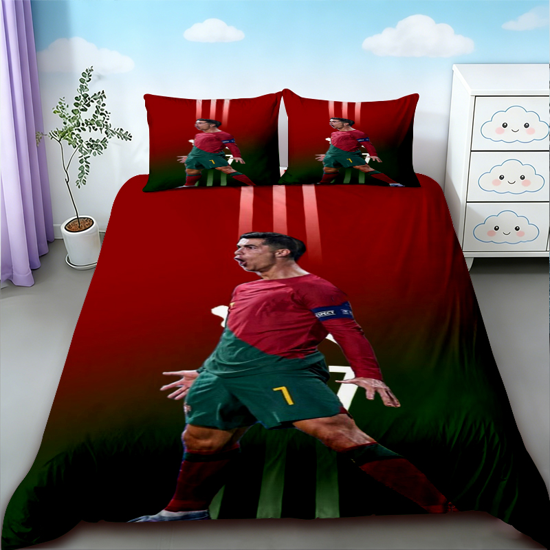 Cristiano Ronaldo Duvet Cover  - Anime Merchandise Demon Slayer 评论和价格